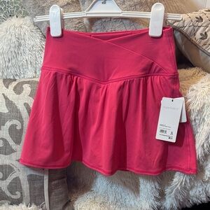 90 Degree By Reflex Pink Mini Skirt